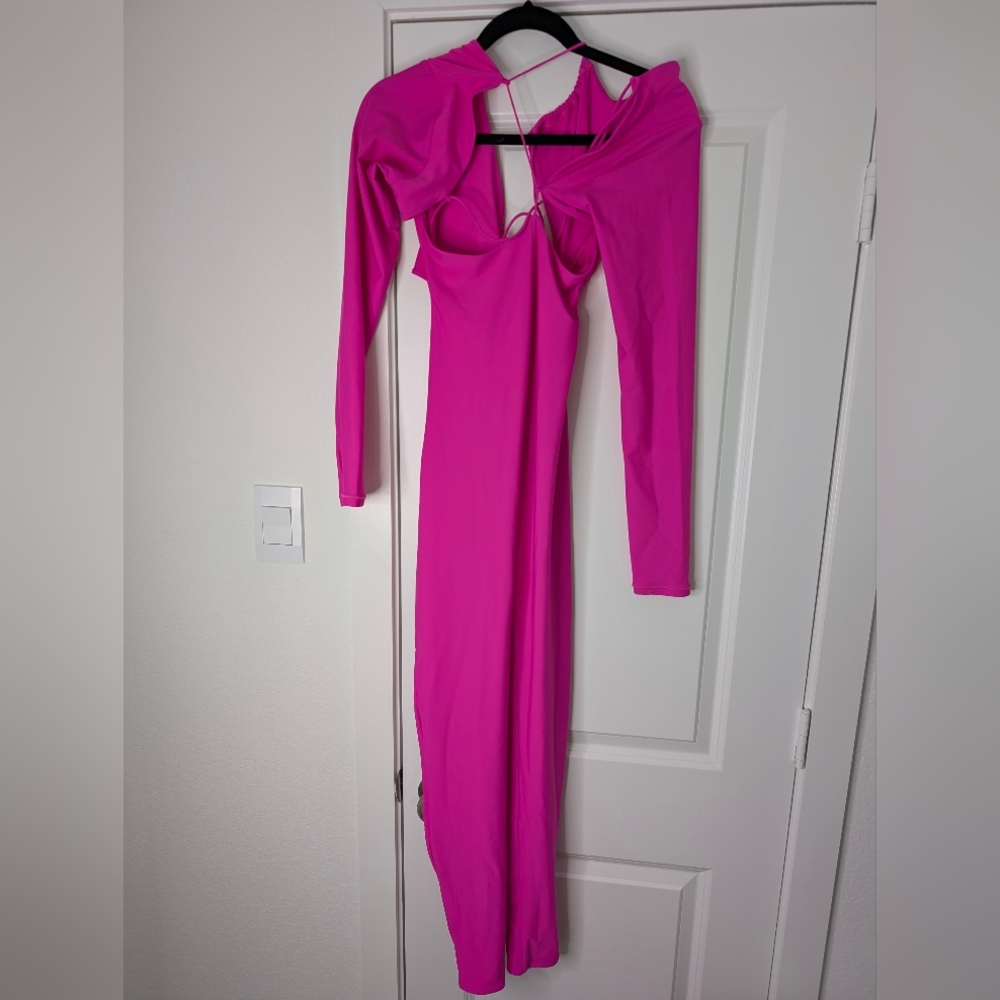 💘 SKIMS LACE UP CATSUIT fuchsia - Picture 4 of 7